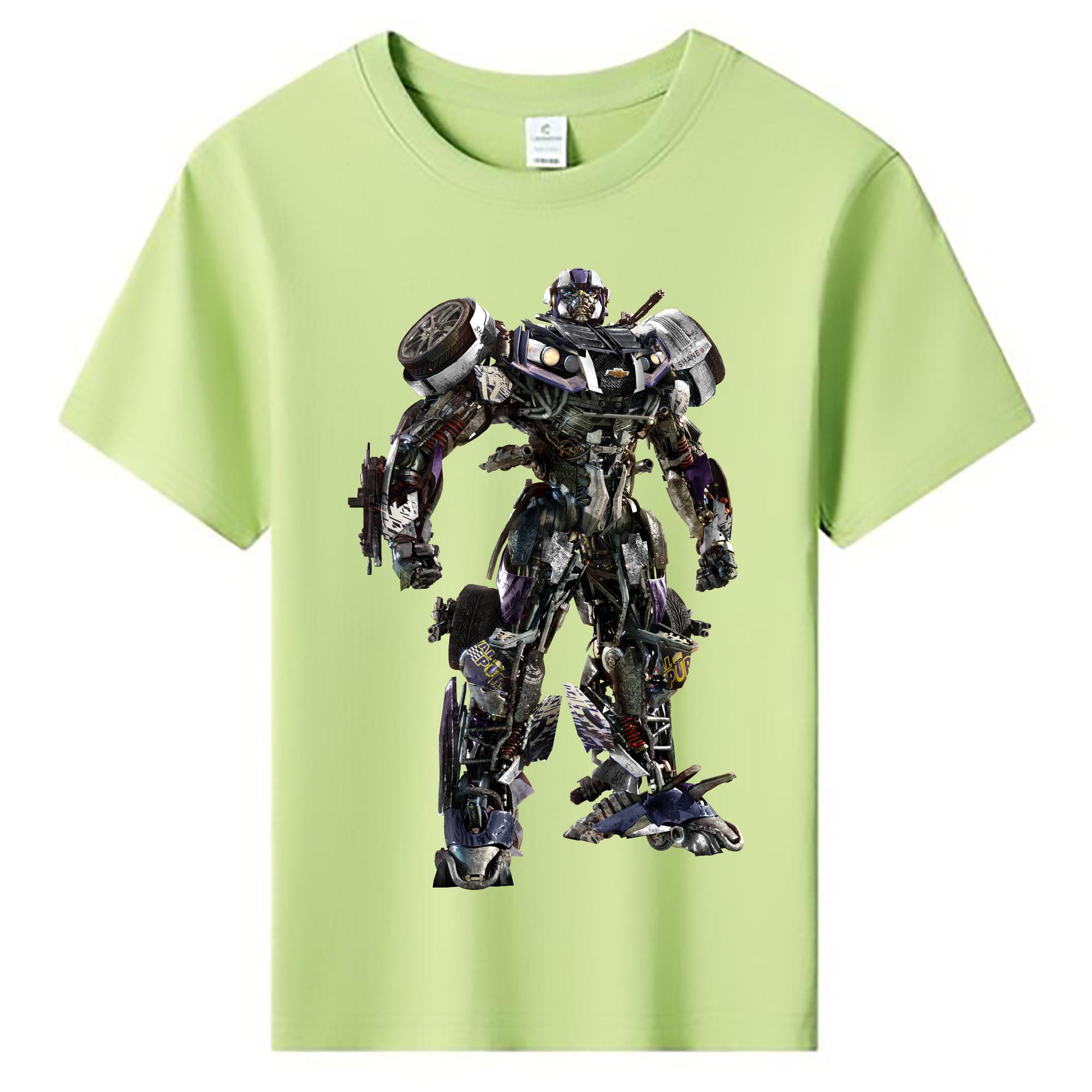 （画像用）  綿100％キッズTシャツ（フロントプリント）